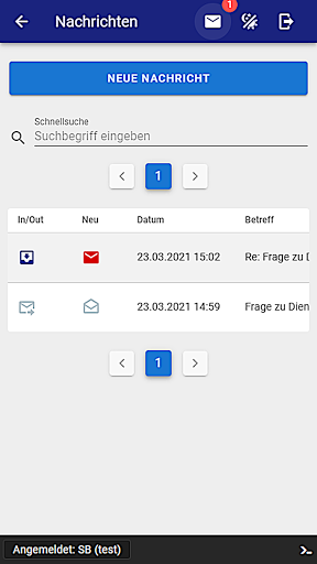 X-App Screen 3