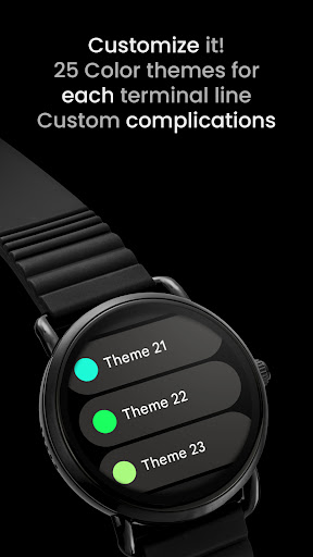 Terminal Watch face Screen 2