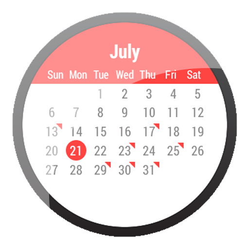 android wear calendar