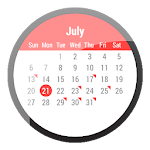 Cover Image of Download Calendar for Wear OS 1.1.7 APK