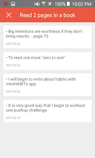 miniHABITs - Habit, Goal, Todo Screenshot