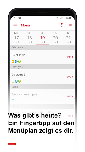 Mein Aramark Restaurant Screen 2