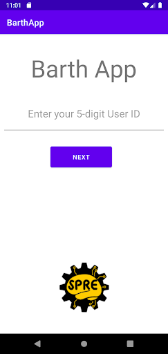 Android application BarthApp screenshort