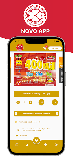 Android application Caruaru da Sorte App screenshort
