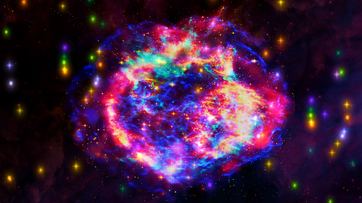 Screenshot of Nebula Music Visualizer