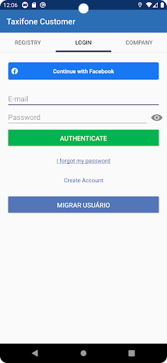 Taxifone Screen 2