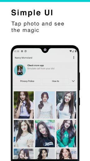 MOMOLAND NANCY call - top kpop fake call