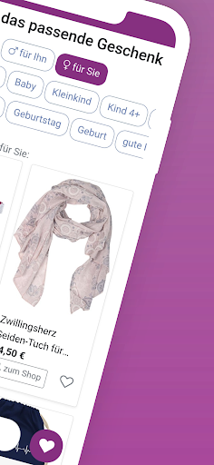 Finde das passende Geschenk Screen 2