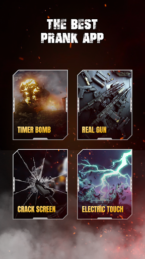 Android application Time Bomb Prank, Gun Simulator screenshort