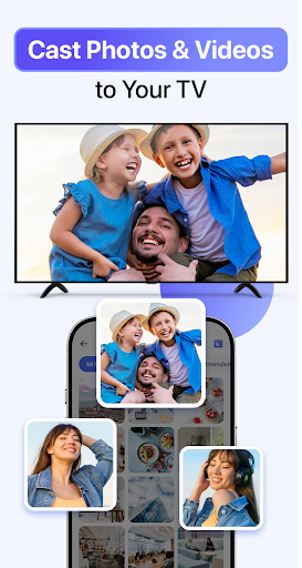 Screenshot of Cast to TV & Screen Mirroring