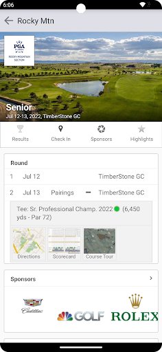 Rocky Mountain Section PGA Screen 2
