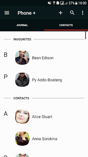 Phone + Contacts and Calls  APK screenshots 1