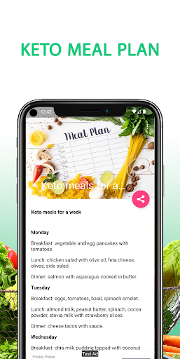 Android application Easy Keto Meal Plan Recipes screenshort