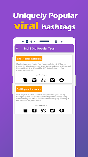 Viral Hashtag Generator Screenshot 3 - AppWisp.com