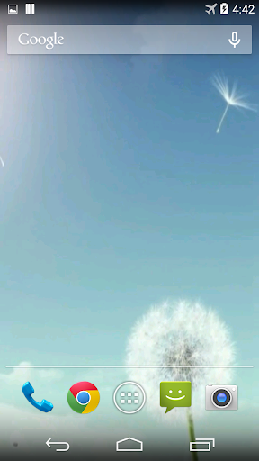 Dandelion Video Live Wallpaper Screen 2