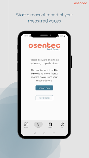 osentec Foot Guard Screen 3