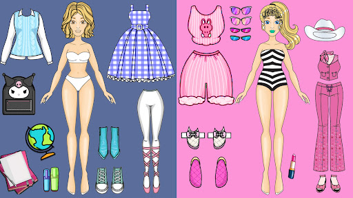 Chibi Doll Maker DIY Dress up Screen 2