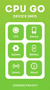 CPU GO – Device info