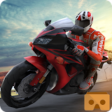 VR Army Moto Driver War Racer icon