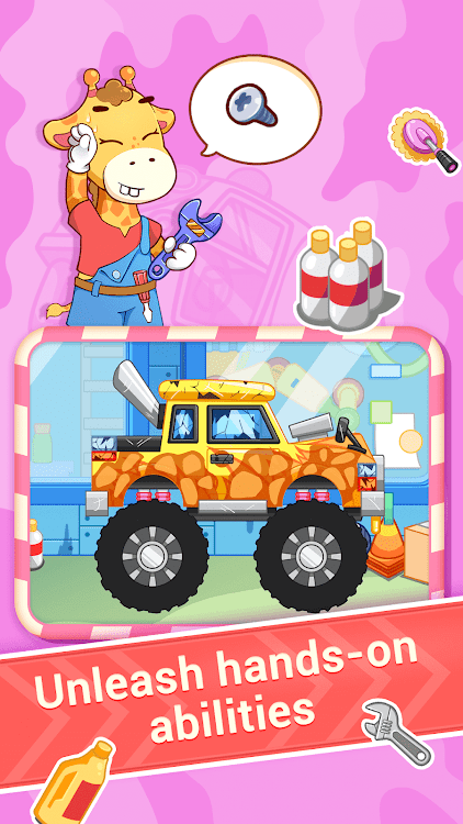 Baby Auto Monster Car Garage-L - 1.3.4 - (Android)