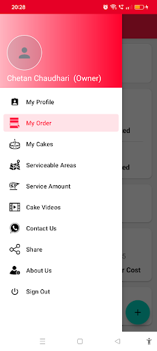 Home Made Cake - Order Online Screen 3