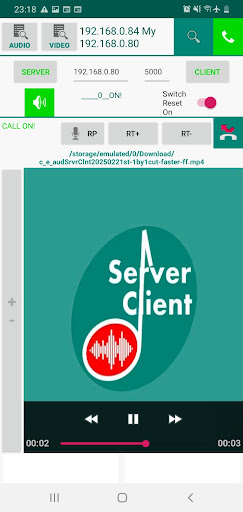 Audio Server Client