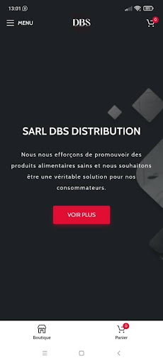 Android application DBS Distribution screenshort