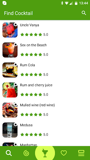 Android application ShakeMe Up screenshort