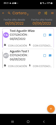 Garnet CRM Screen 2