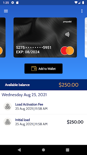 Universal Gift Card Screen 2
