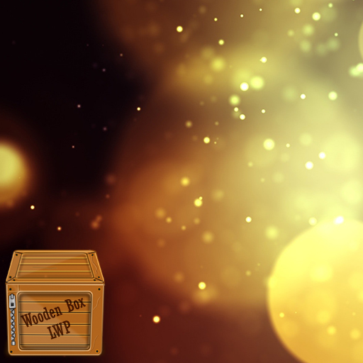 bokeh light live wallpaper logo