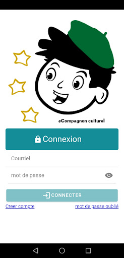 Android application eCompagnon Culturel screenshort