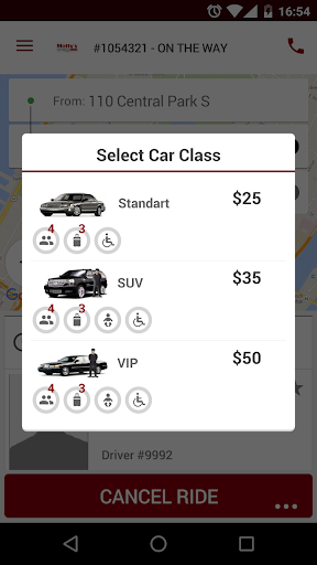 Mottys Car Service Screen 3