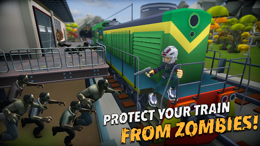 Android application Zombie Train: Survival games screenshort