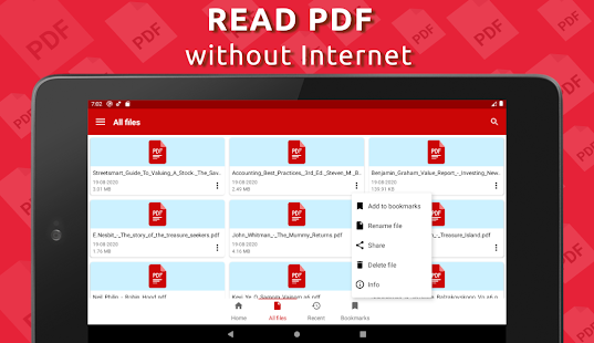 Simple PDF Reader Screenshot