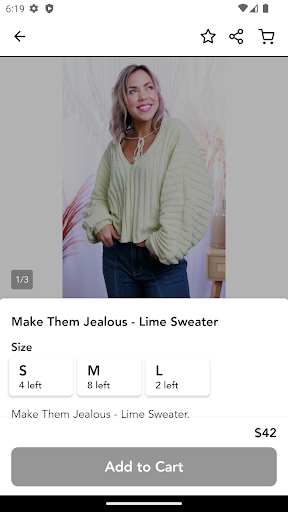 Screenshot of Fiers Boutique