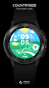 Countryside watch face