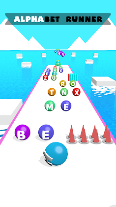 ABC Run - 2048 Alphabet Runner - Screenshot 1
