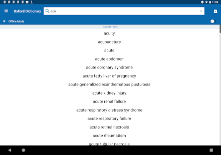 Oxford Medical Dictionary Capture d'écran