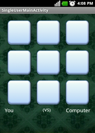 Bluetooth Tic-Tac-Toe Screen 2