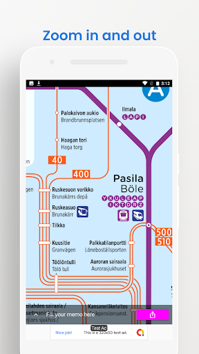 HELSINKI METRO TRAM BUS MAPS