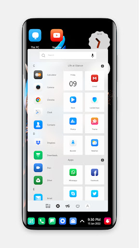 Techno Phantom 5 Theme Screen 2