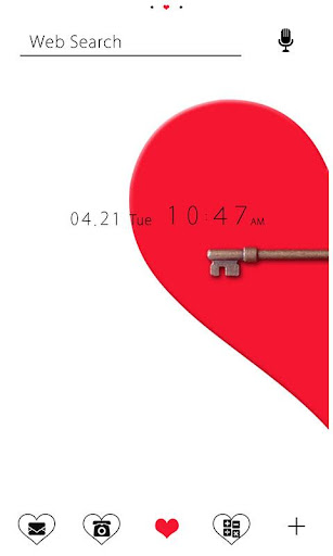 [Pair Wallpaper]Pair Heart Screen 2