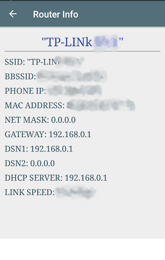 Router Setup Page Screen 2