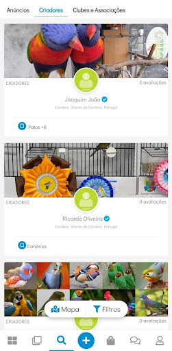 AvesPT - Anúncios e Criadores