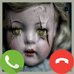Cover Image of Download Fake Call Scary Doll Game  APK