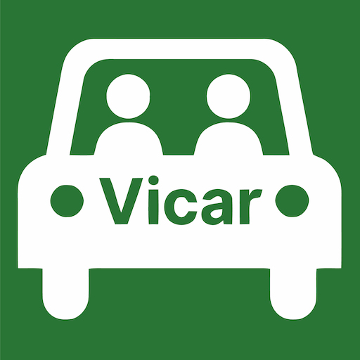 Vicar - Ứng dụng xe ghép logo