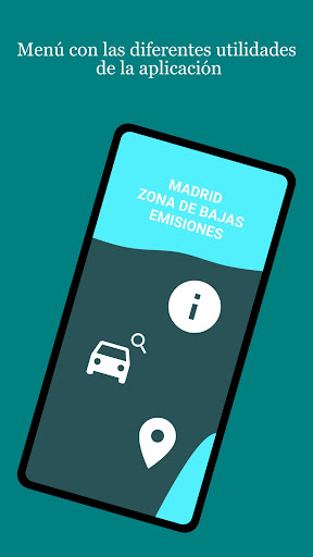 Android application Madrid Zona de Bajas Emisiones screenshort