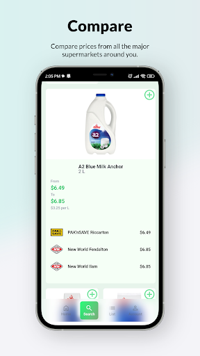 Grosave: grocery price compare Screenshot 4 - AppWisp.com