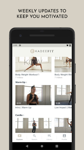 KadeeFit Screenshot 3 - AppWisp.com